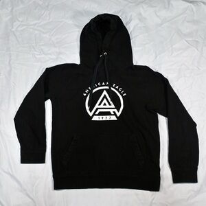 American Eagle Outfitters Black Graphic Hoodie